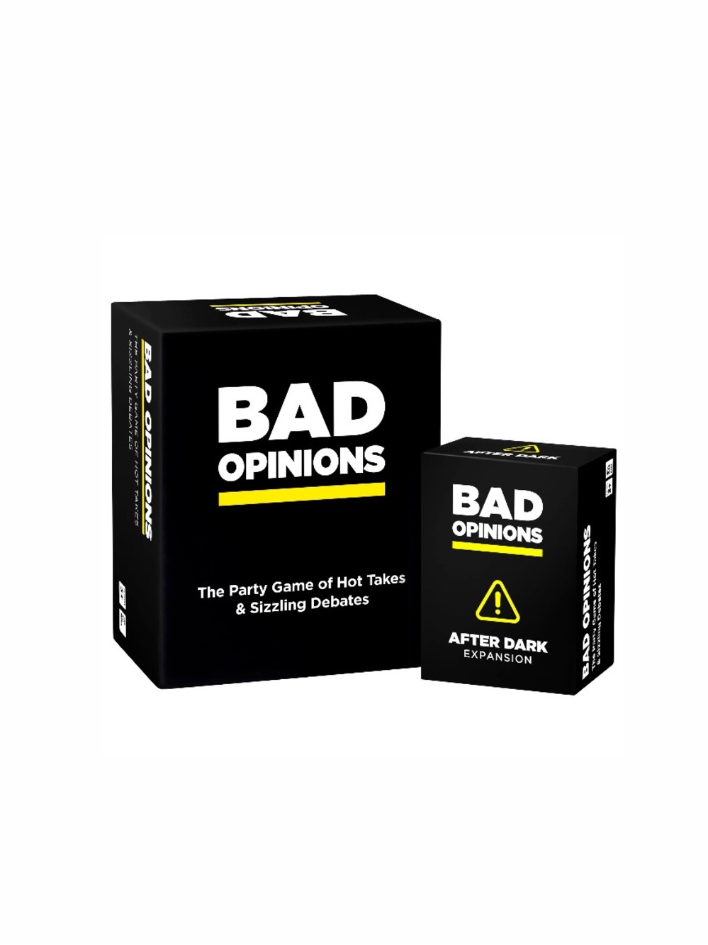 BAD OPINIONS Party Game + After Dark Expansion Set - Adult Card Game